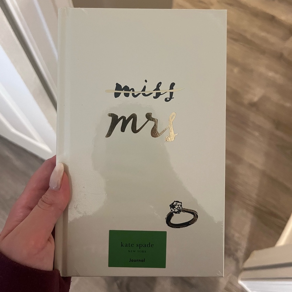 Kate Spade Miss to Mrs Bridal Journal